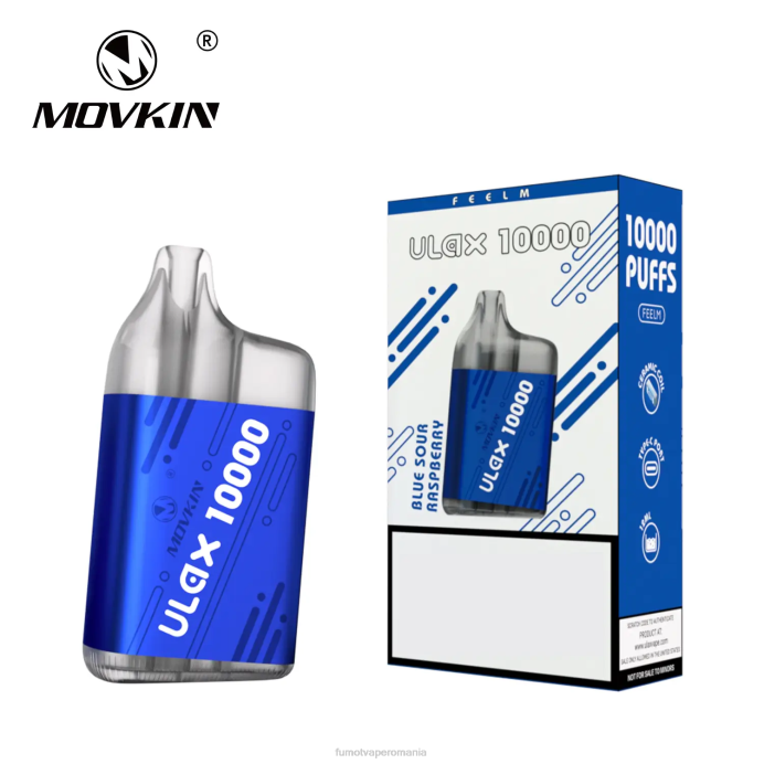 Fumot Vape Online Shop - Fumot Movkin Ulax 10000 capsule de vape de unică folosință - 12 ml (1 bucată) V26X306 cola cu cireșe