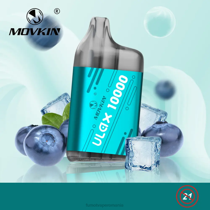 Fumot Vape Online Shop - Fumot Movkin Ulax 10000 capsule de vape de unică folosință - 12 ml (1 bucată) V26X306 cola cu cireșe