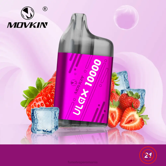 Fumot Vape Online Shop - Fumot Movkin Ulax 10000 capsule de vape de unică folosință - 12 ml (1 bucată) V26X306 cola cu cireșe