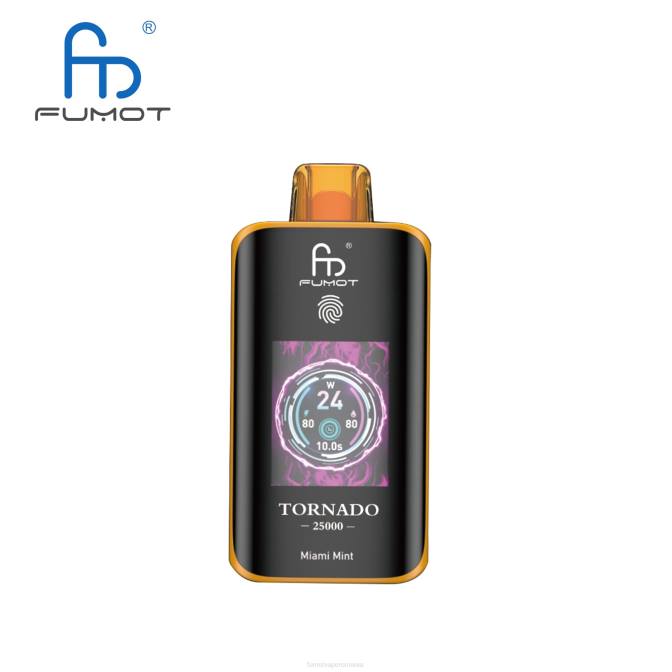 Fumot Tech | Fumot Tornado 25000 vape de unică folosință miami mint L4248