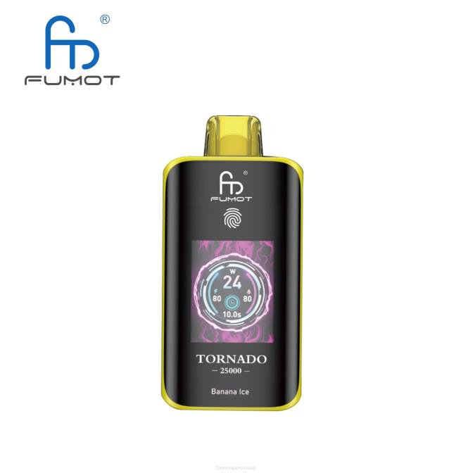 Fumot Vape Romania | Fumot Tornado 25000 vape de unică folosință gheata de banane L4241
