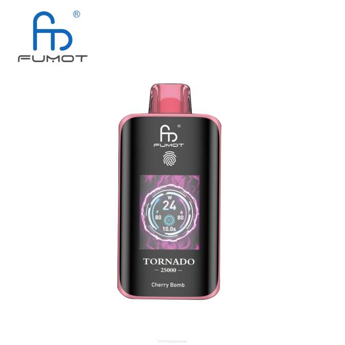 Fumot Vape Sale | Fumot Tornado 25000 vape de unică folosință bombă de cireșe L4244