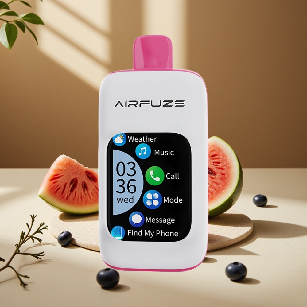 AirFuze Smart 30000 Pufuri Disposable Pod Afine Pepene Verde 900mAh Tip-C