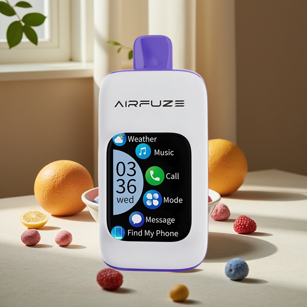 AirFuze Smart 30000 Pufuri Disposable Pod Afine Înghețată 900mAh 5% Nicotină