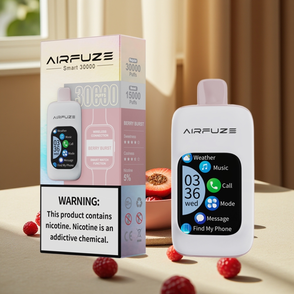 AirFuze Smart 30000 Pufuri Disposable Pod Berry Burst 5% 900mAh