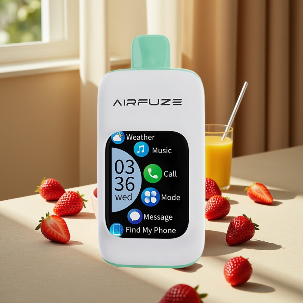 AirFuze Smart 30000 Pufuri Disposable Pod Căpșuni de Vară 900mAh 5% Nicotină