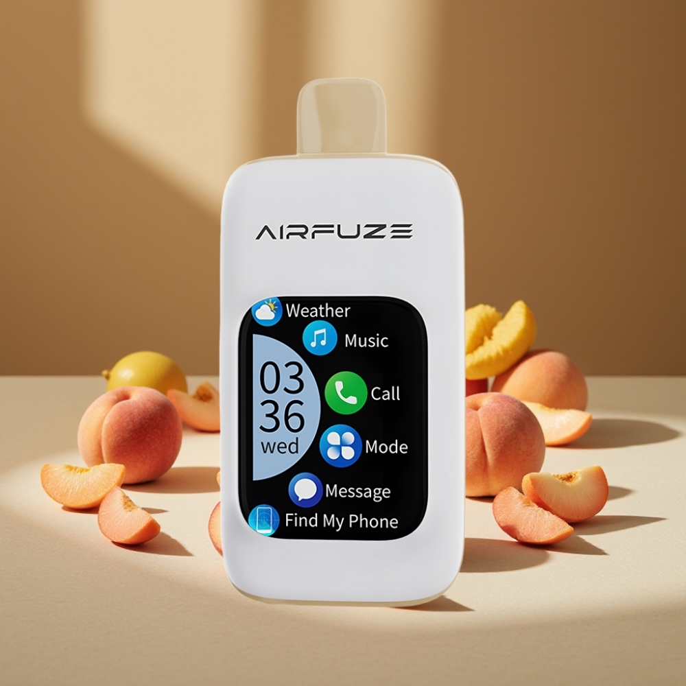 AirFuze Smart 30000 Pufuri Disposable Pod Piersică Zemoasă 900mAh 5% Nicotină