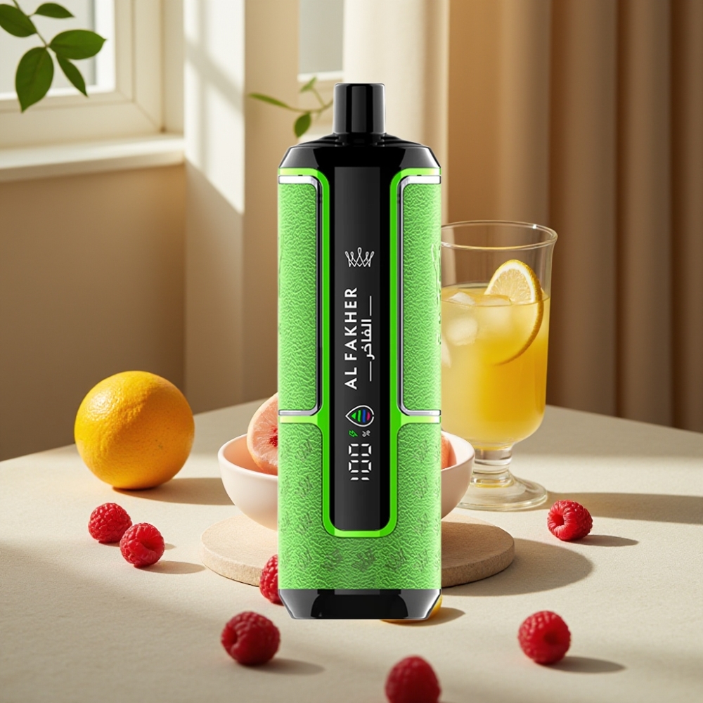 Al Fakher Crown Bar 15K Hypermax Disposable Vape Kit Blue Razz Lemonade 22ml 600mAh