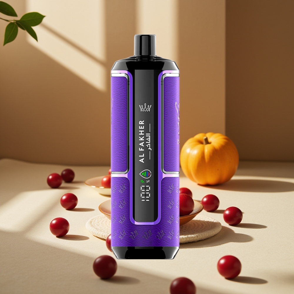 Al Fakher Crown Bar 15K Hypermax Disposable Vape Kit Cherry Fiesta 22ml 600mAh