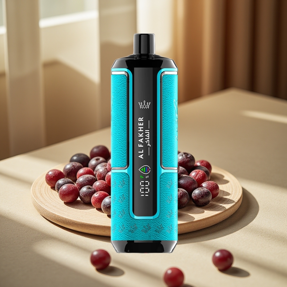 Al Fakher Crown Bar 15K Hypermax Disposable Vape Kit Coacăz Negru Gheață 22ml 600mAh