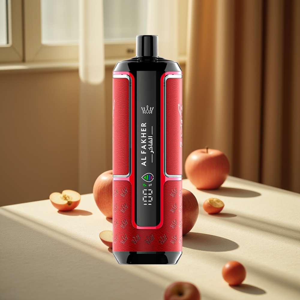 Al Fakher Crown Bar 15K Hypermax Disposable Vape Kit Două Mere 22ml 600mAh