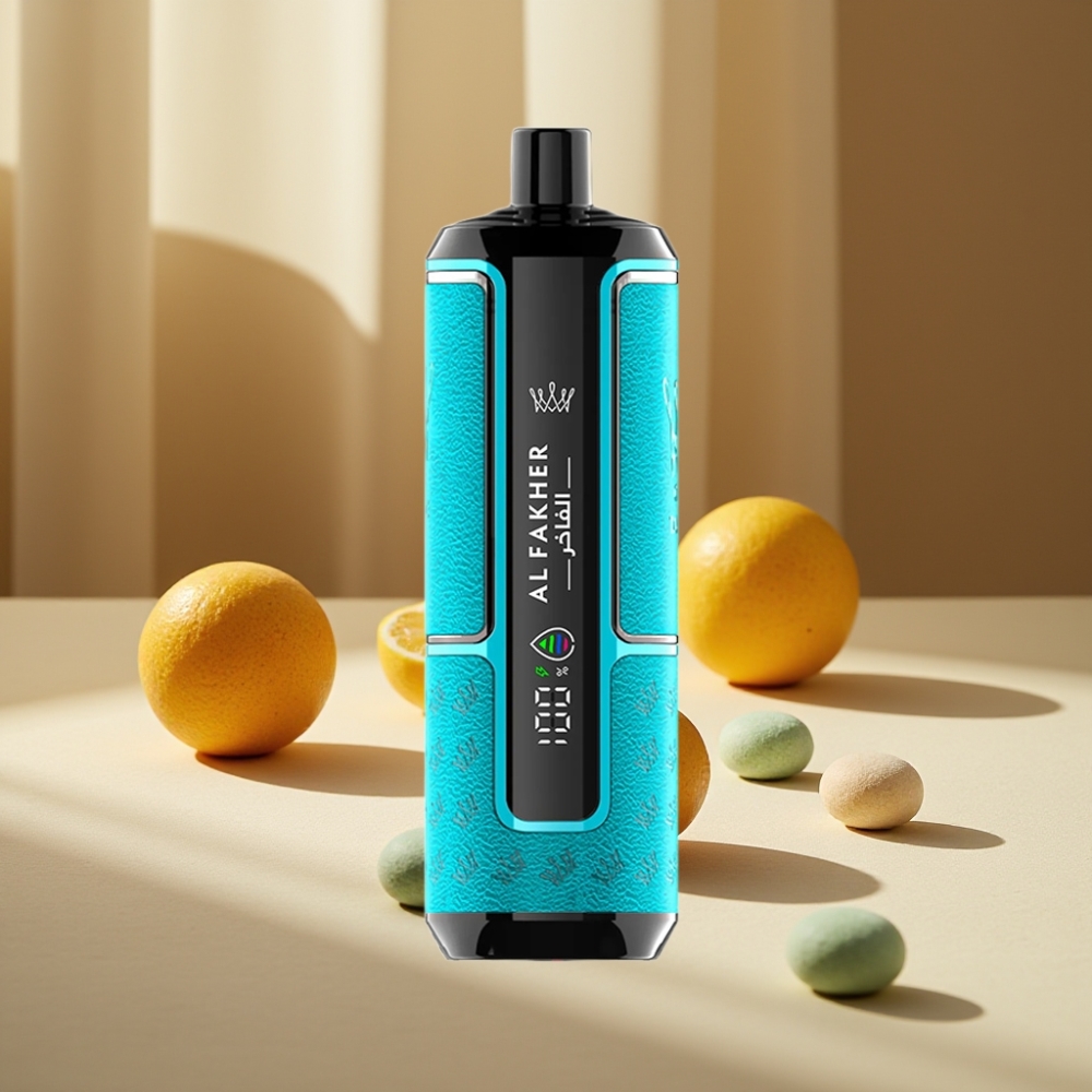 Al Fakher Crown Bar 15K Hypermax Disposable Vape Kit Gum Mint 22ml 600mAh