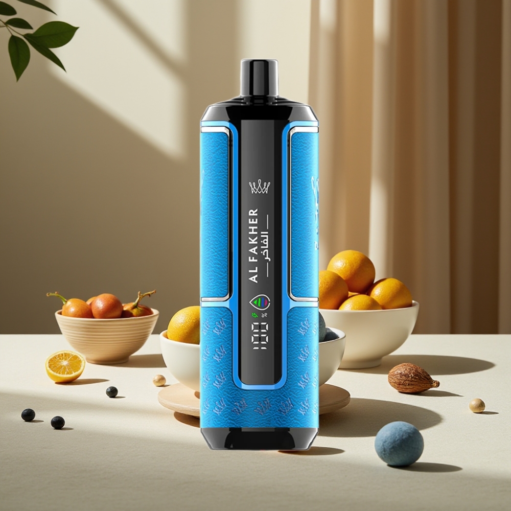 Al Fakher Crown Bar 15K Hypermax Disposable Vape Kit Oceanul Albastru 15000 pufuri 22ml