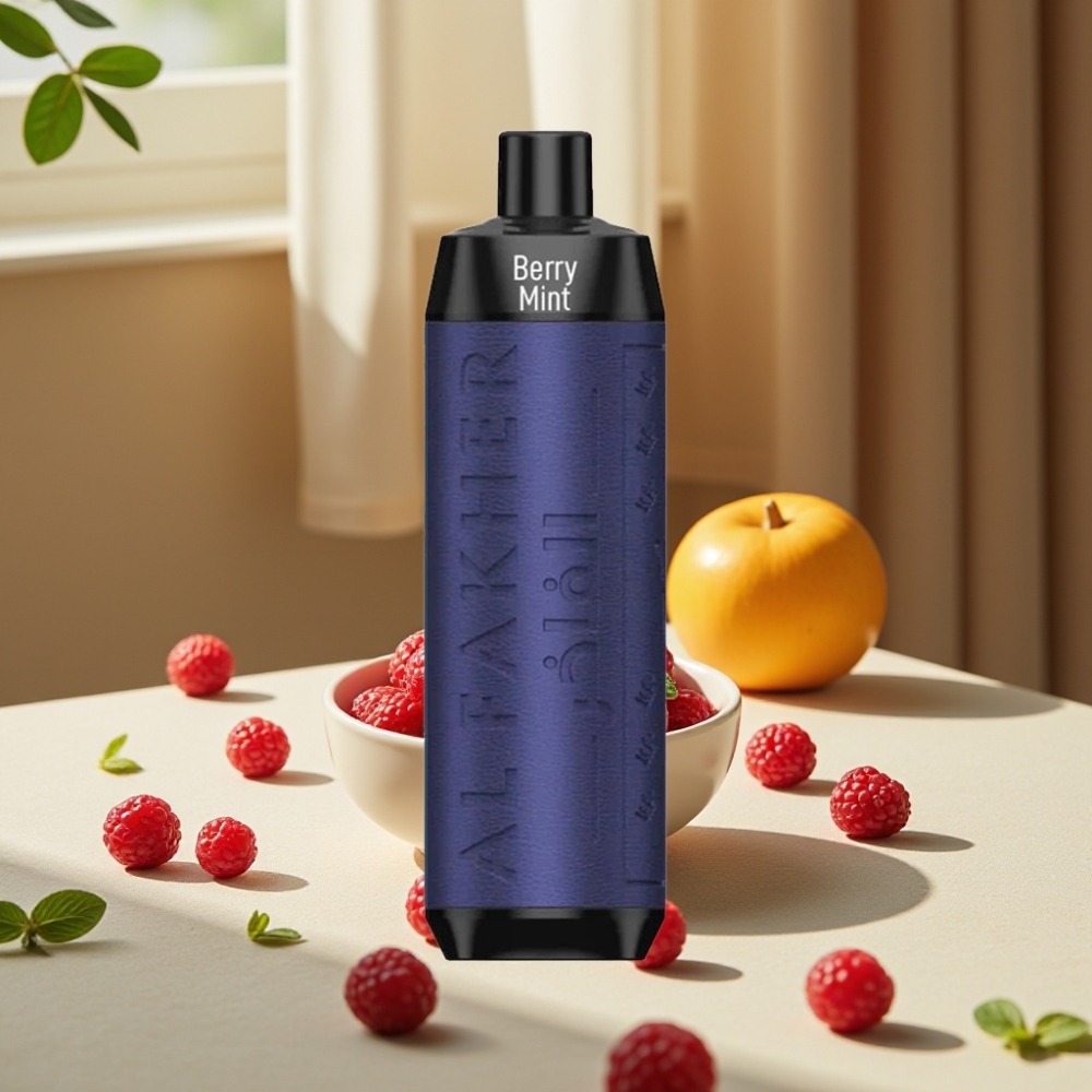 Al Fakher Crown Bar 8000 Crystal Disposable Vape Afine Menta 8000 de fumuri 18ml 5mg