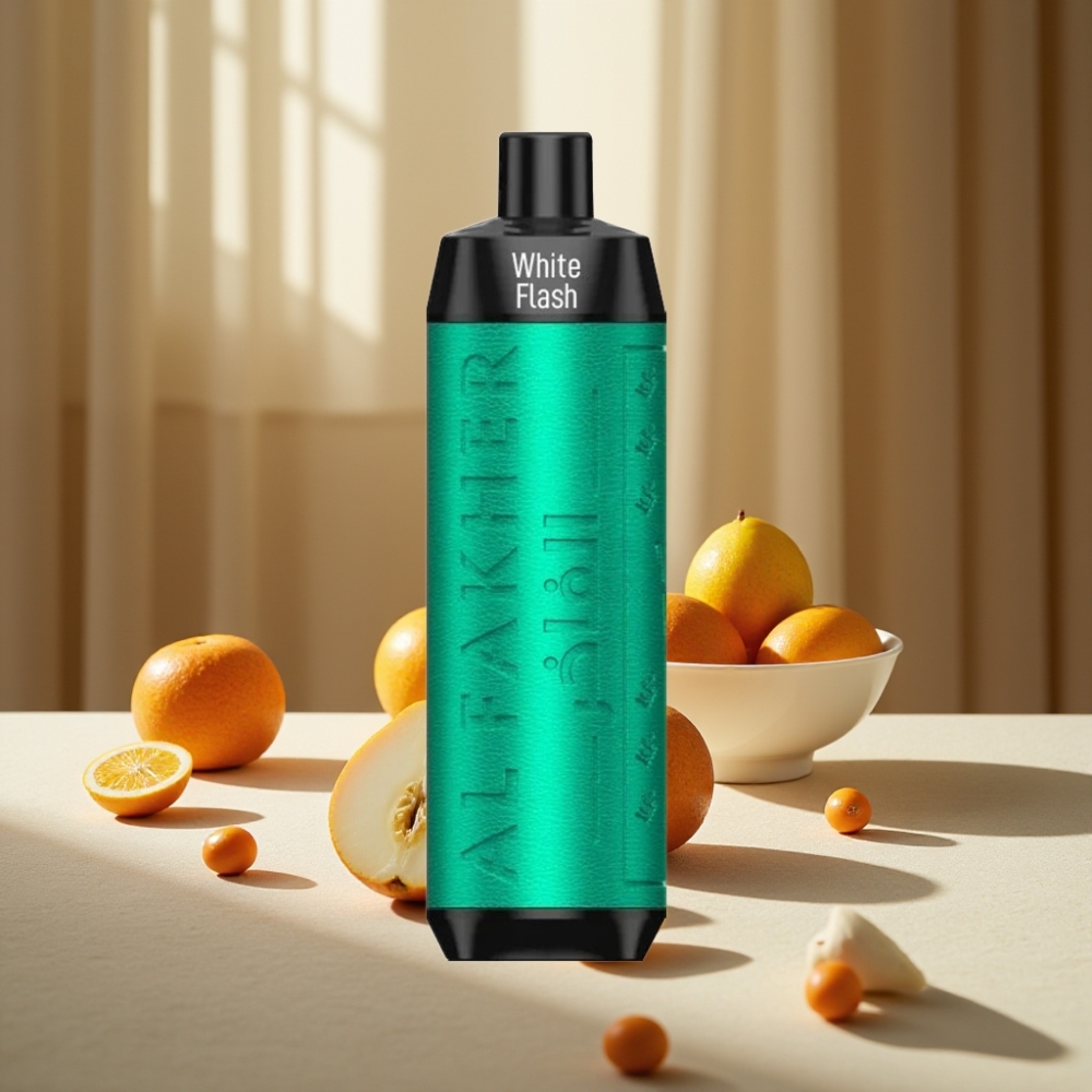 Al Fakher Crown Bar 8000 Crystal Disposable Vape Flash Alb 600mAh 18ml