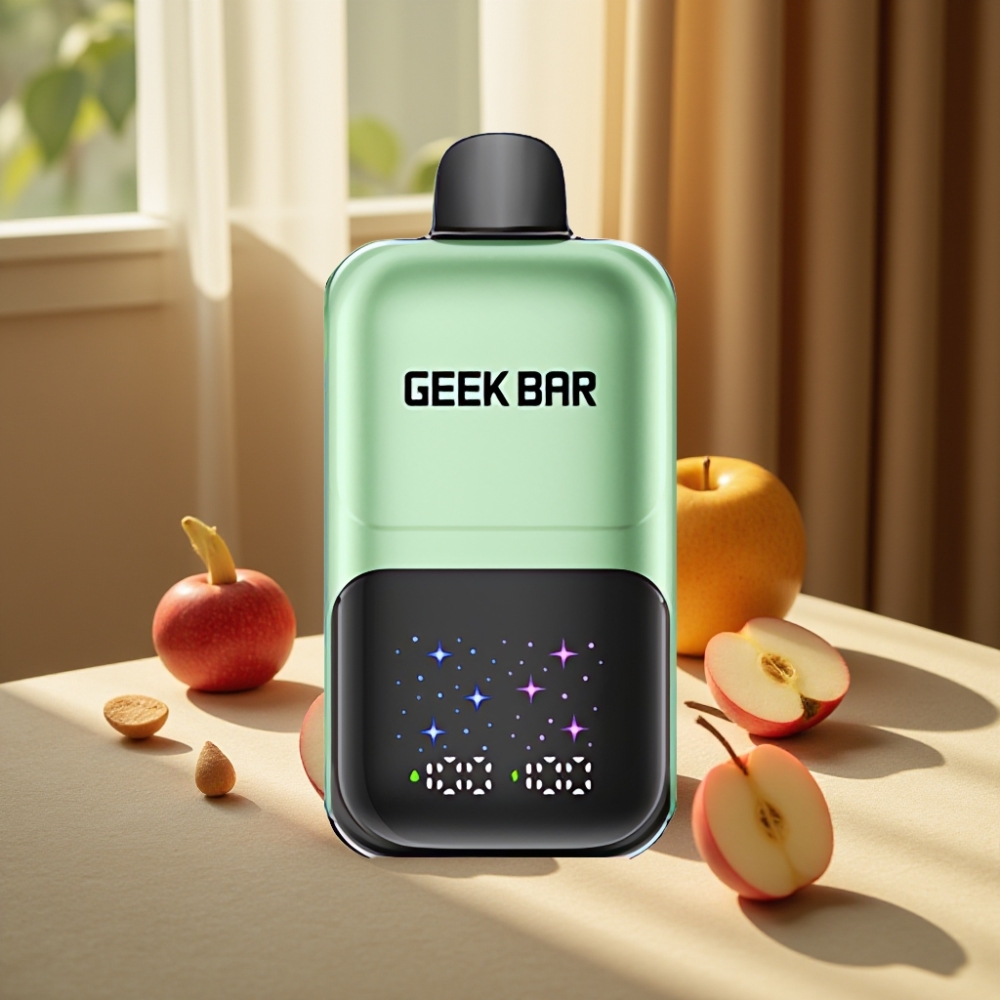 GEEK BAR 2GO 50000 Pufări 20ml Măr Dublu A&B Ecran Mare Baterie Reîncărcabilă