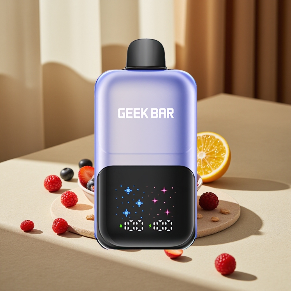 GEEK BAR 2GO 50000 Pufuri 20mL Mixed Berries Ice Ecran Mare Baterie Reincarcabila