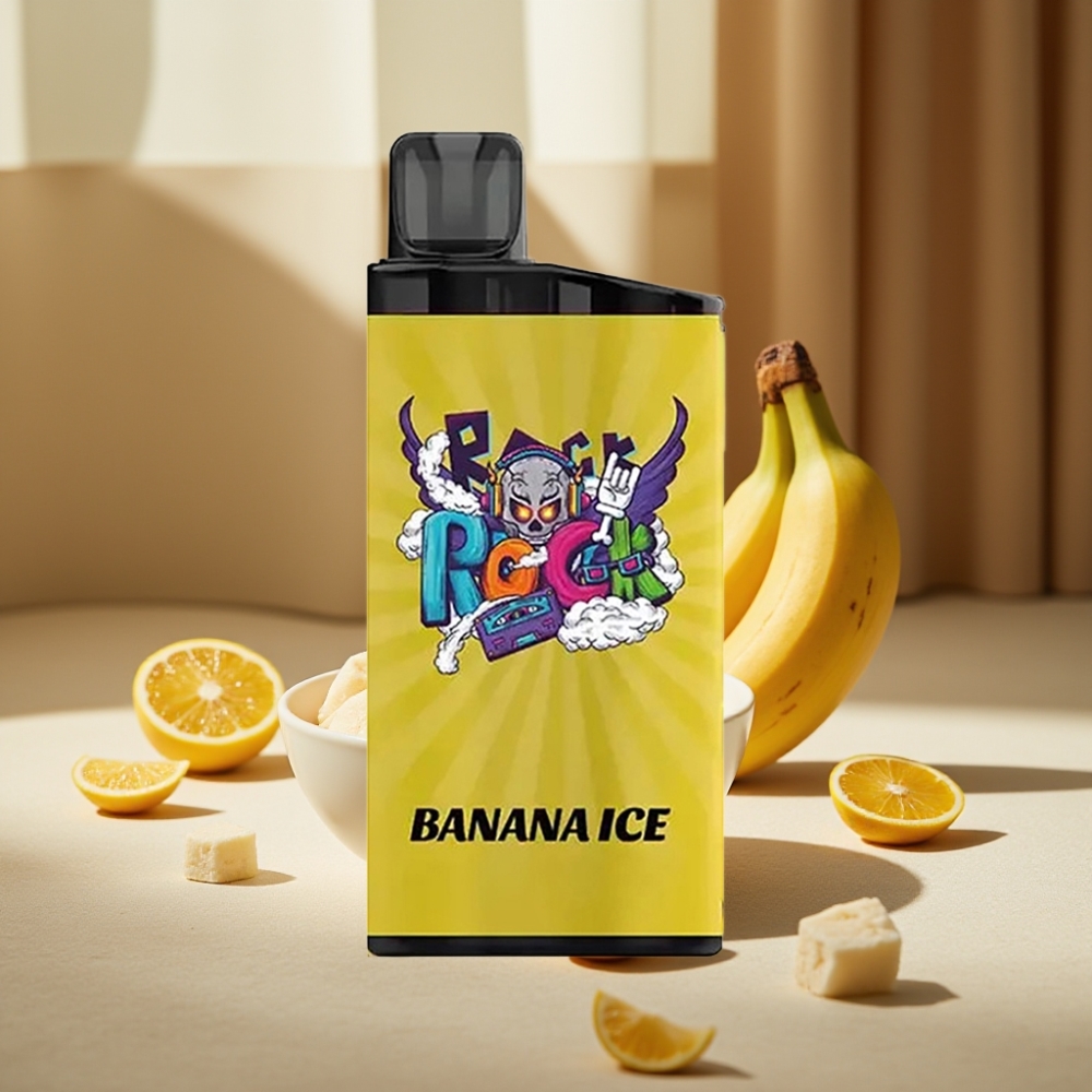 IGET Bar 3500 Pufuri Banană Ice 1400 mAh 1.2 Ohm