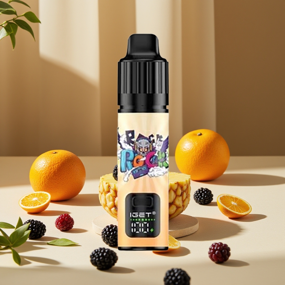 IGET BAR PLUS S3 POD 10000 Puffs 18 ml 5% Nicotin Afine Mure Ananas Portocale