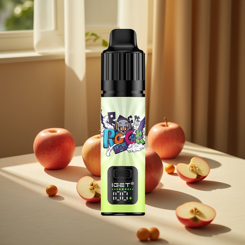 IGET BAR PLUS S3 POD 10000 Puffs Disposable Vape Măr Double Apple 18 ml 5%
