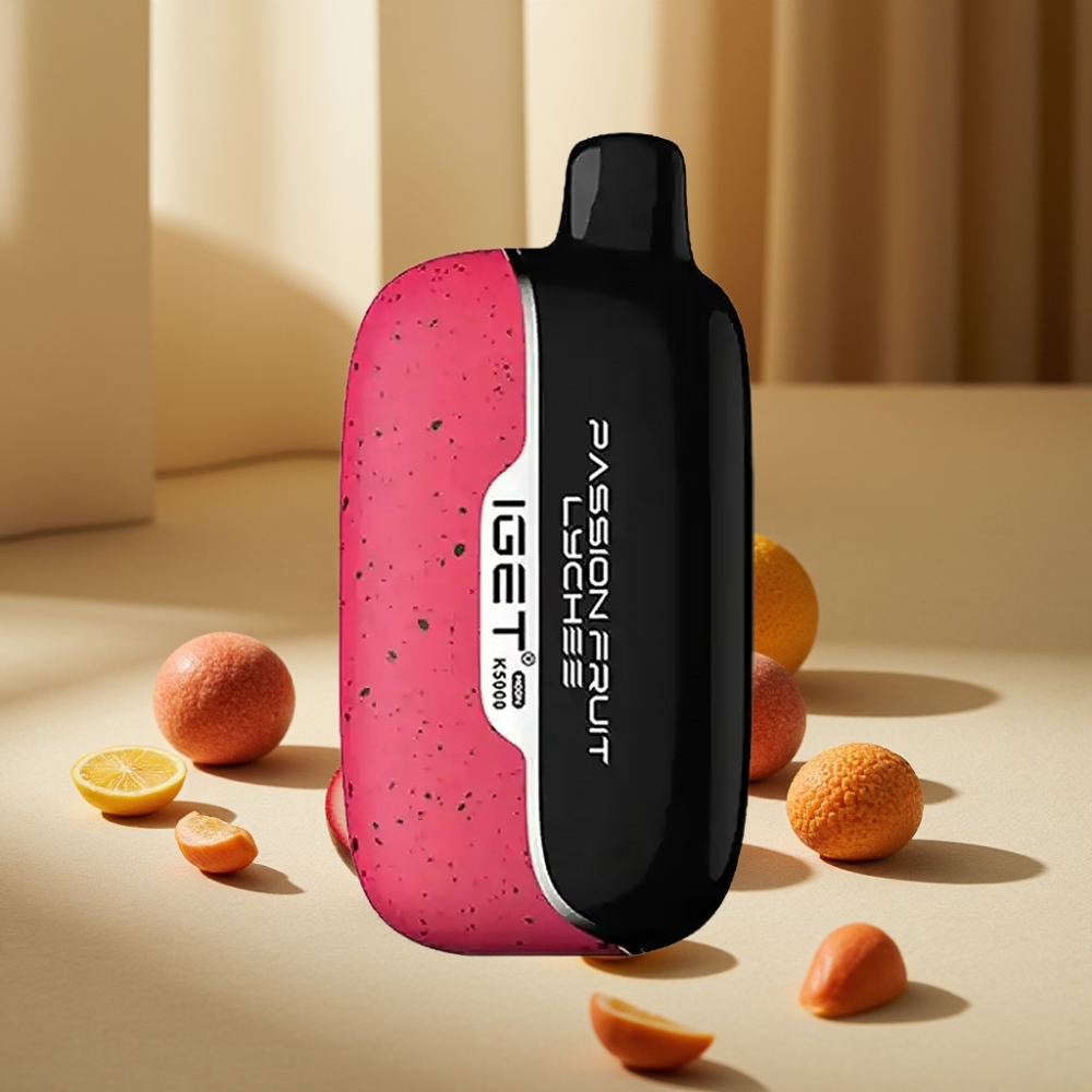 IGET Moon K5000 Pufări Fructul Pasiunii Lizici, 5000 Pufări, 81.5 g