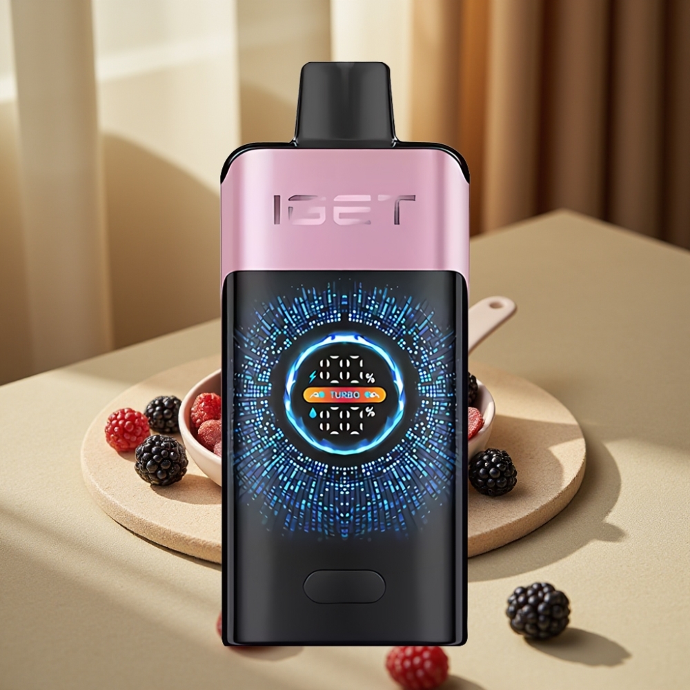IGET ONE 12000 Puffs Disposable Vape Afine Înghețate, 2700 mAh, 118.9g