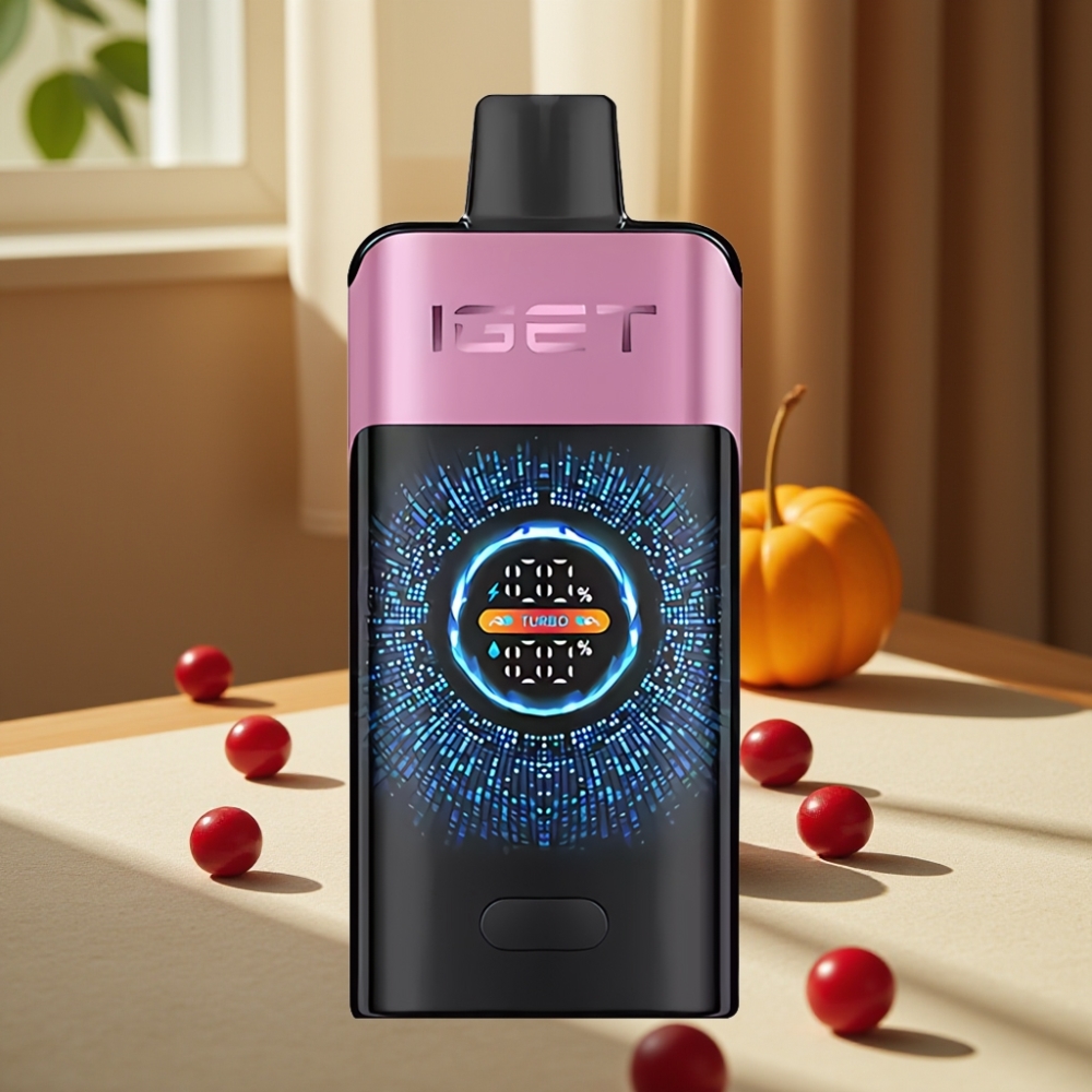 IGET ONE 12000 Puffs Disposable Vape Monstru de Cireșe, 2700 mAh, 0.6 ohm