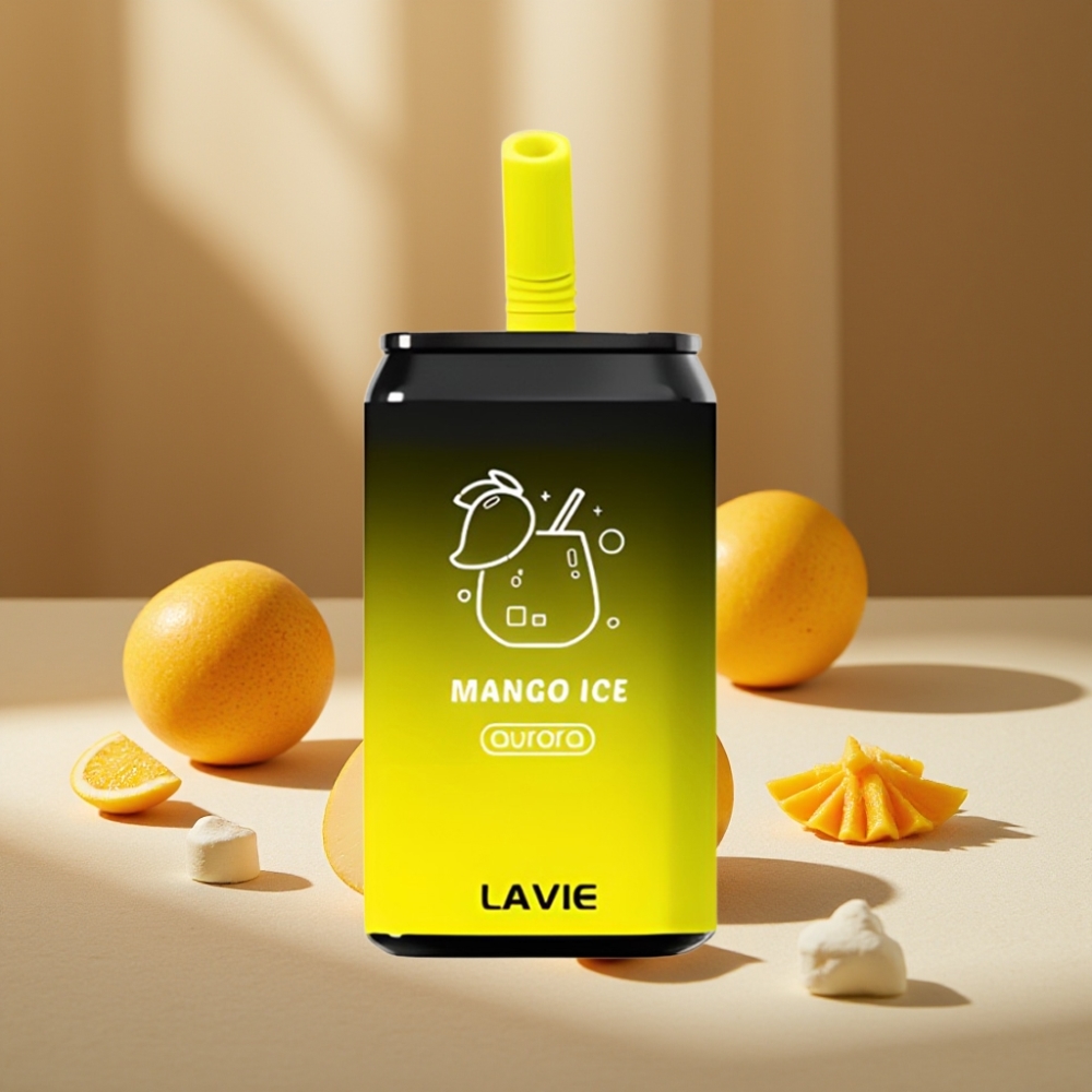 LAVIE Aurora 11000 Puffs Mango Gheață 22ML 650mAh