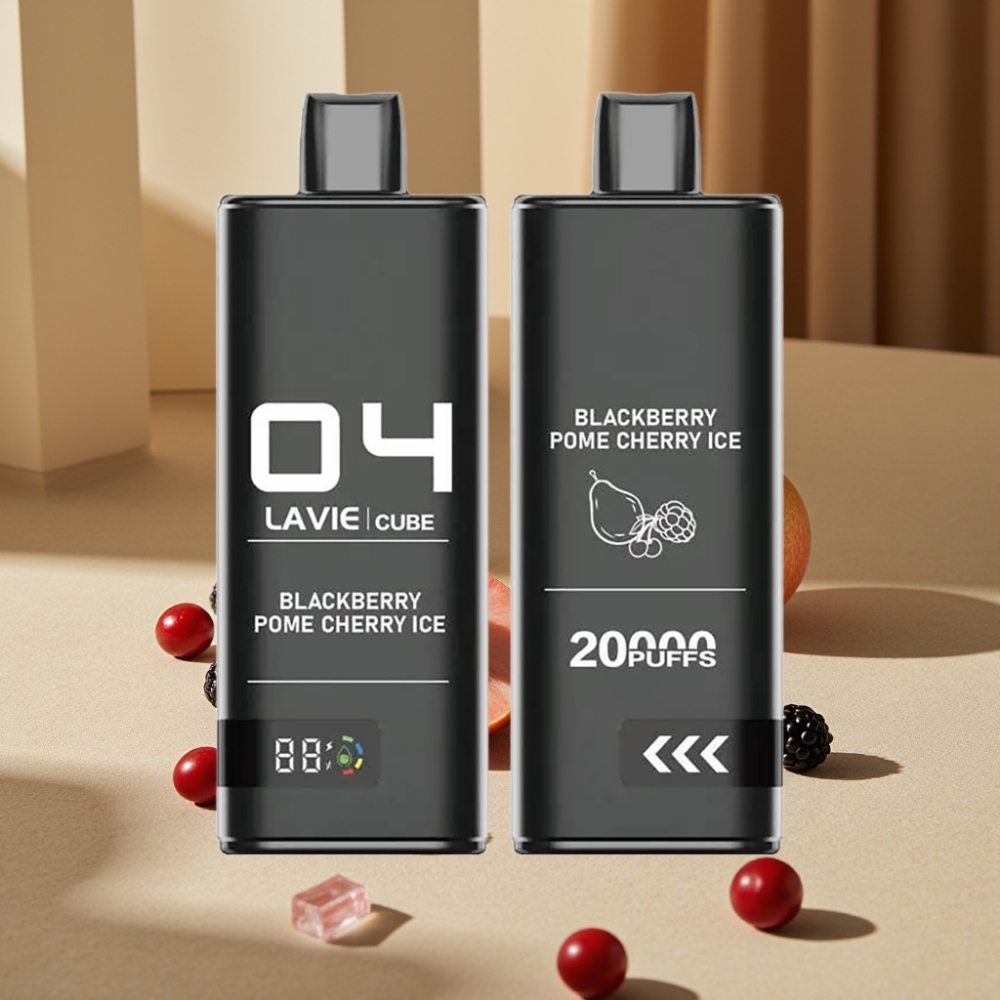 Lavie Cube 20000 Puffs Disposable Vape Afină Măr Cireșă Ice 28ML 600mAh