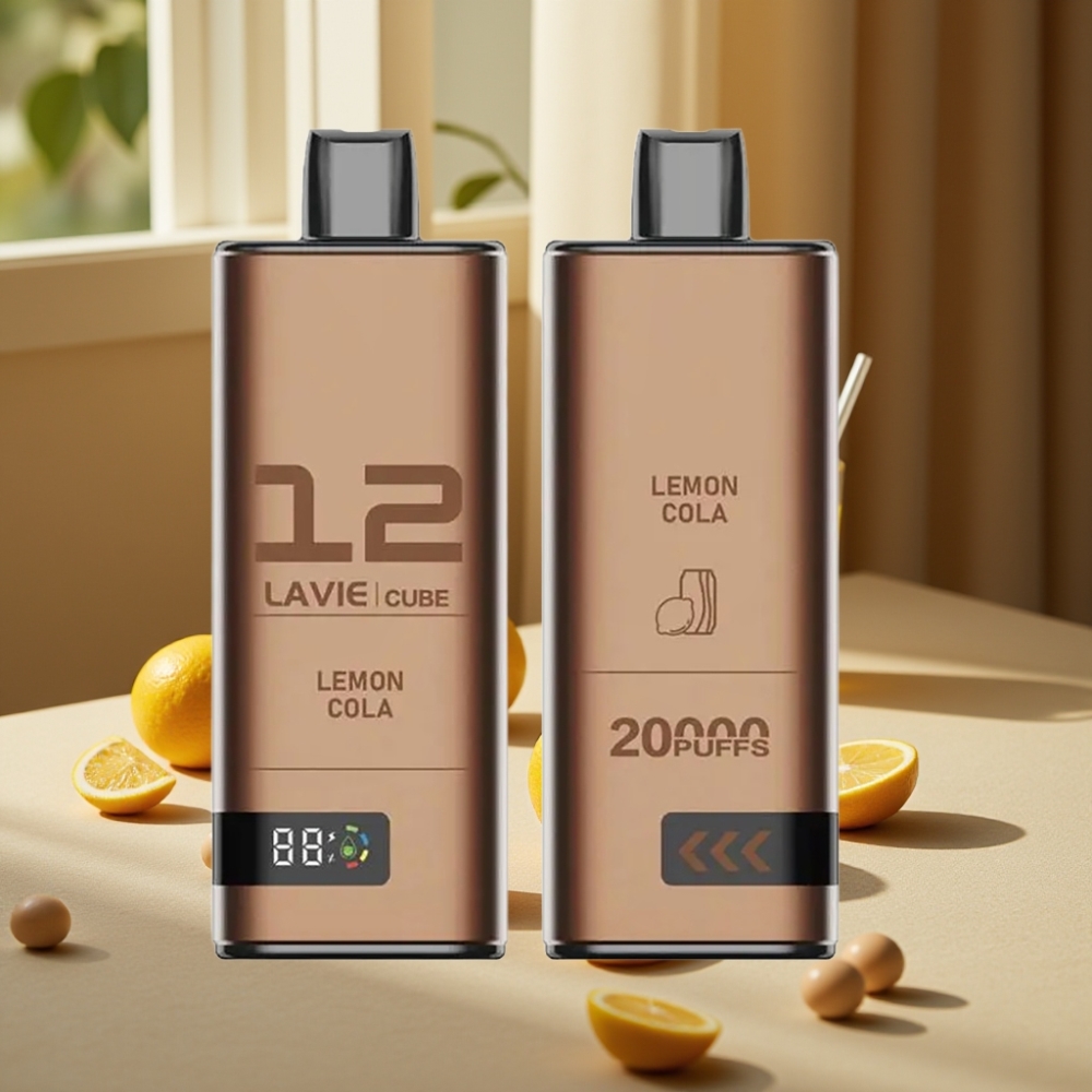 Lavie Cube 20000 Puffs Disposable Vape Lămâie Cola 28ML 600mAh