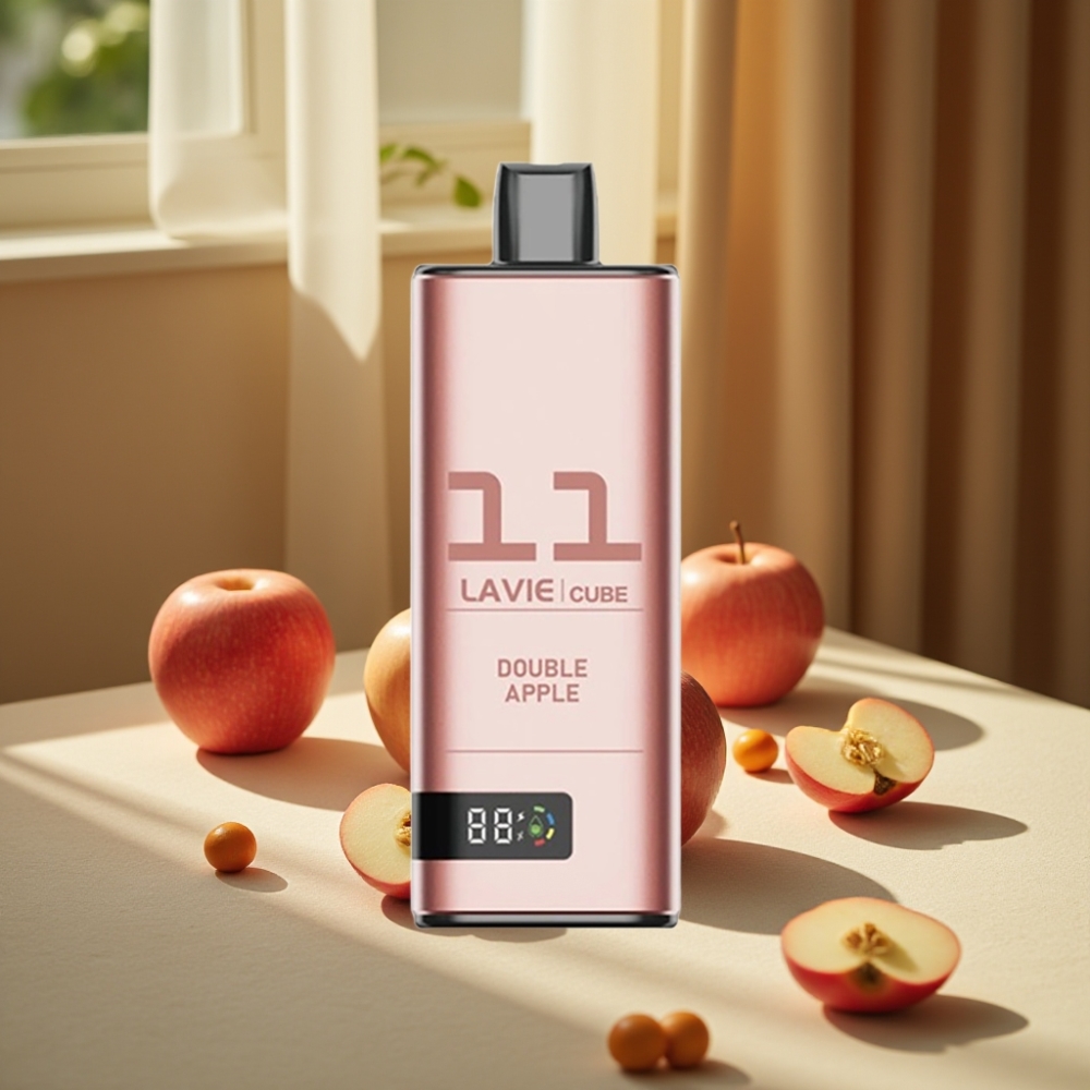 Lavie Cube 20000 Puffs Măr Dublu 28ML 600mAh