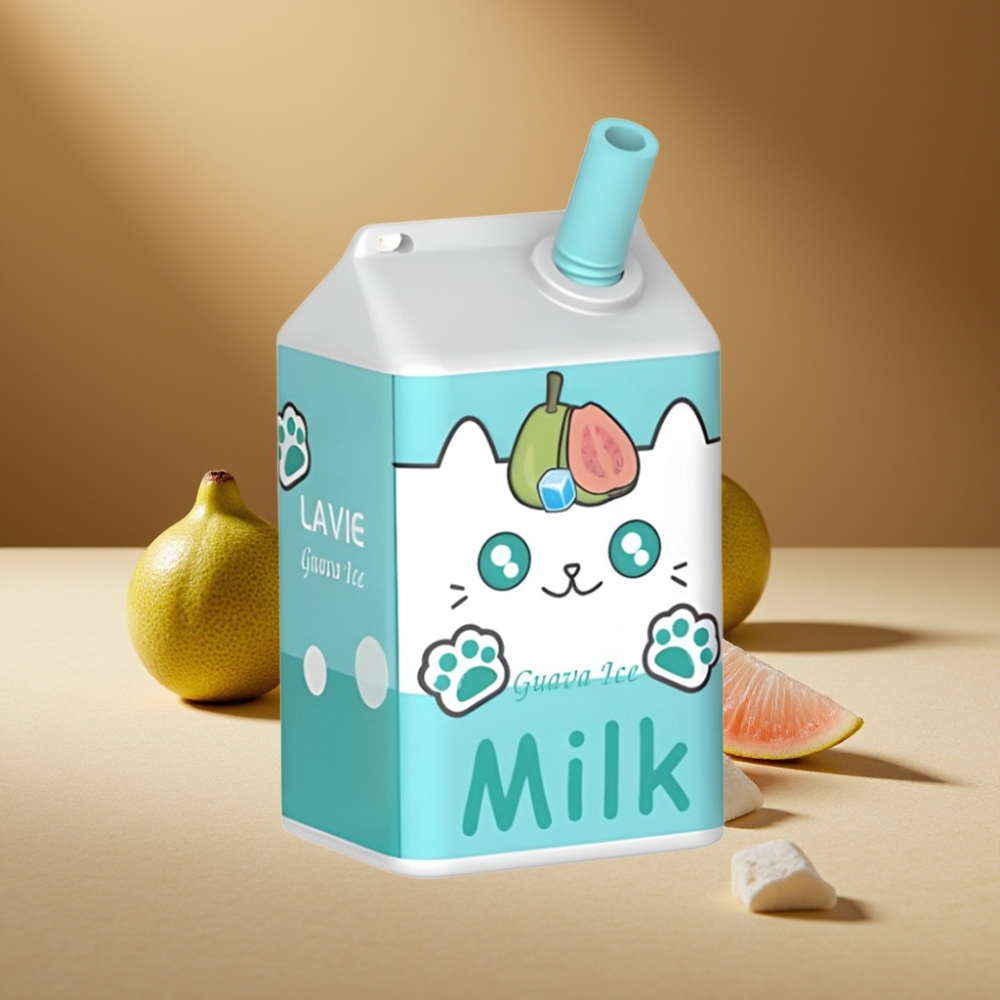 LAVIE Milk 7000 Puffs Guava Gheață și Lapte 16ML 600mAh