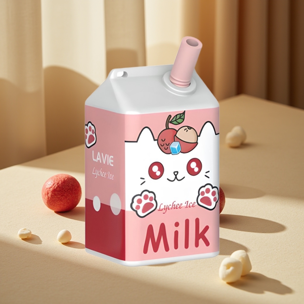 LAVIE Milk 7000 Pufuri Litchi Gheață 16ML 600mAh