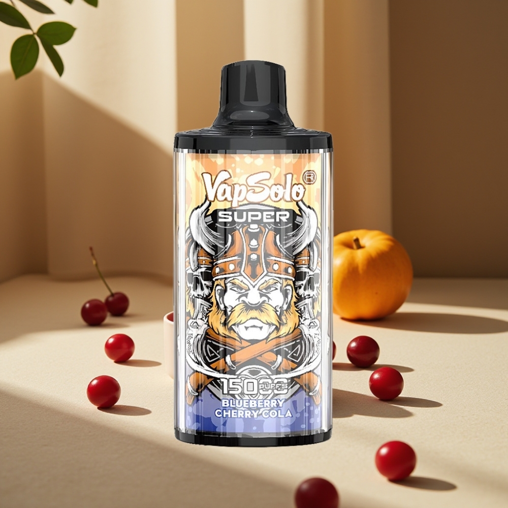 Vapsolo Super 15000 Puffs Cireșă Cola 40ml 850mah