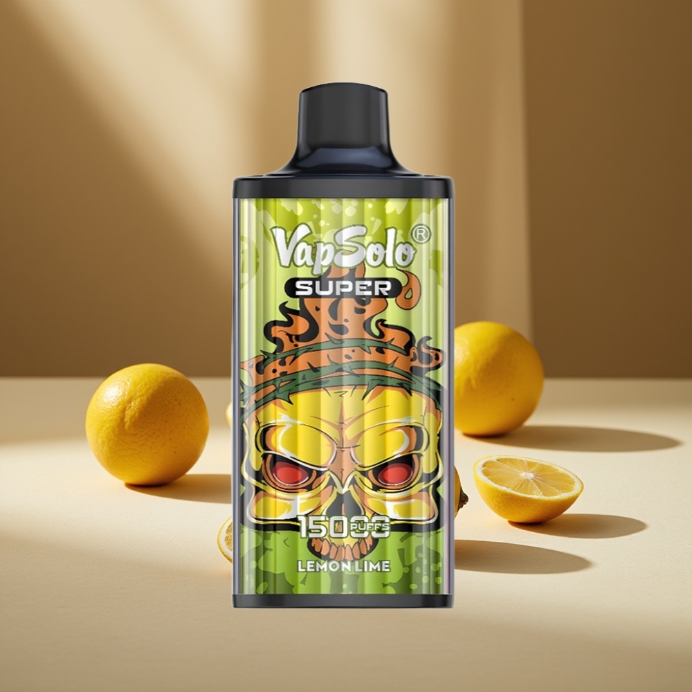 Vapsolo Super 15000 Puffs Lima Lămâie 40ml 850mAh