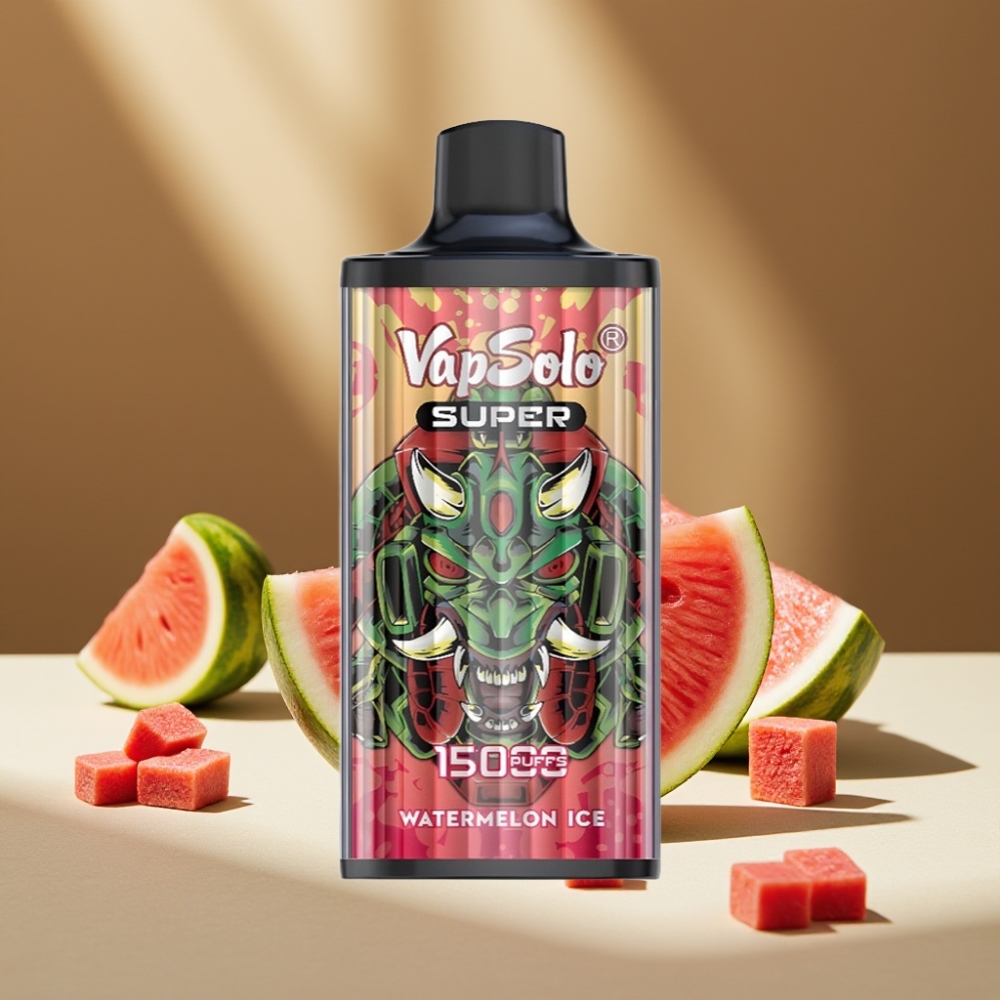 Vapsolo Super 15000 Puffs Pepene Gheață 40ml 850mAh