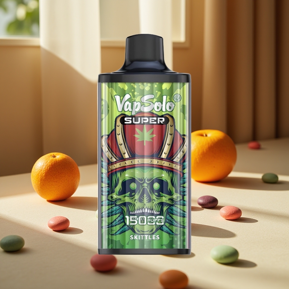 Vapsolo Super 15000 Puffs Skittles 40ml 850mAh