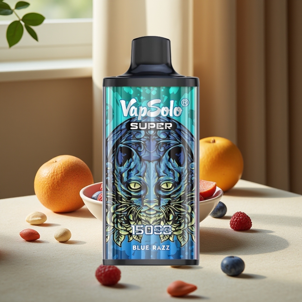 Vapsolo Super 15000 Pufuri Afine Albastre 40ml 850mAh