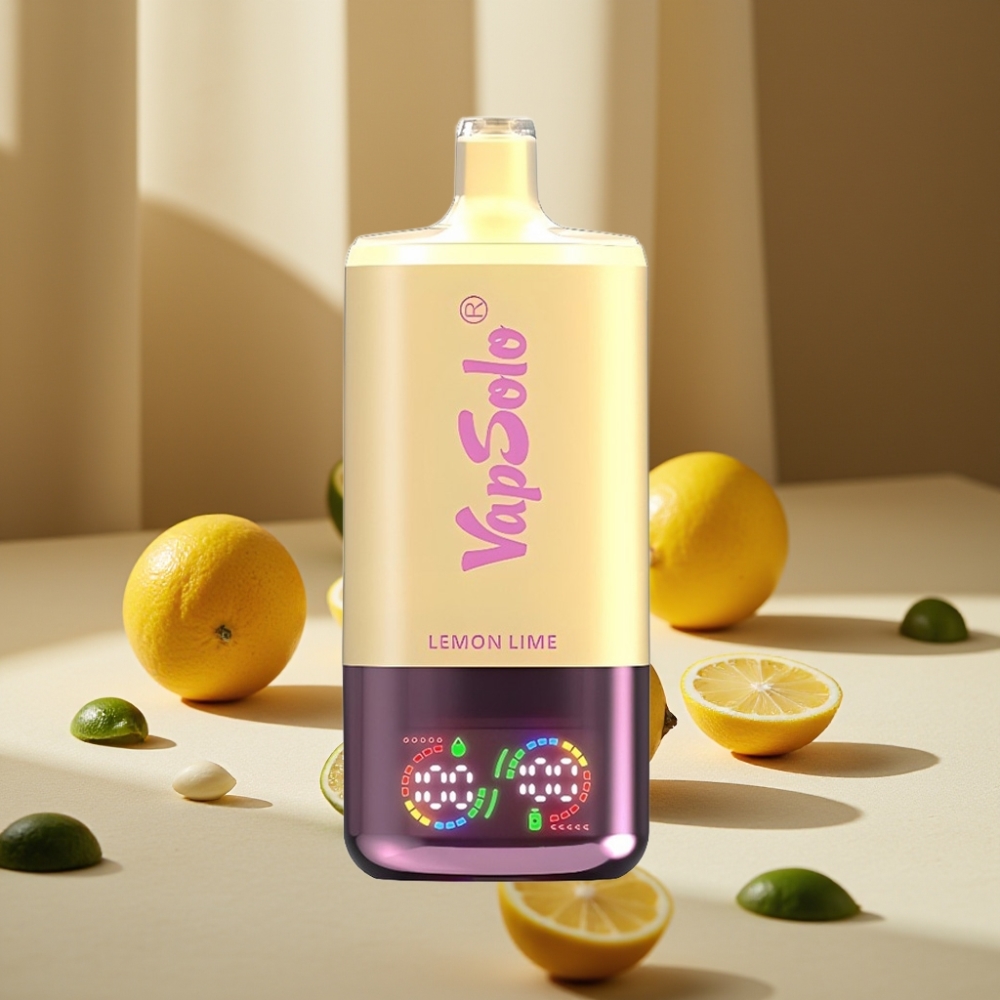 VapSolo Triple 30000 Pufări Lămâie Lime 40ml 20mg/ml