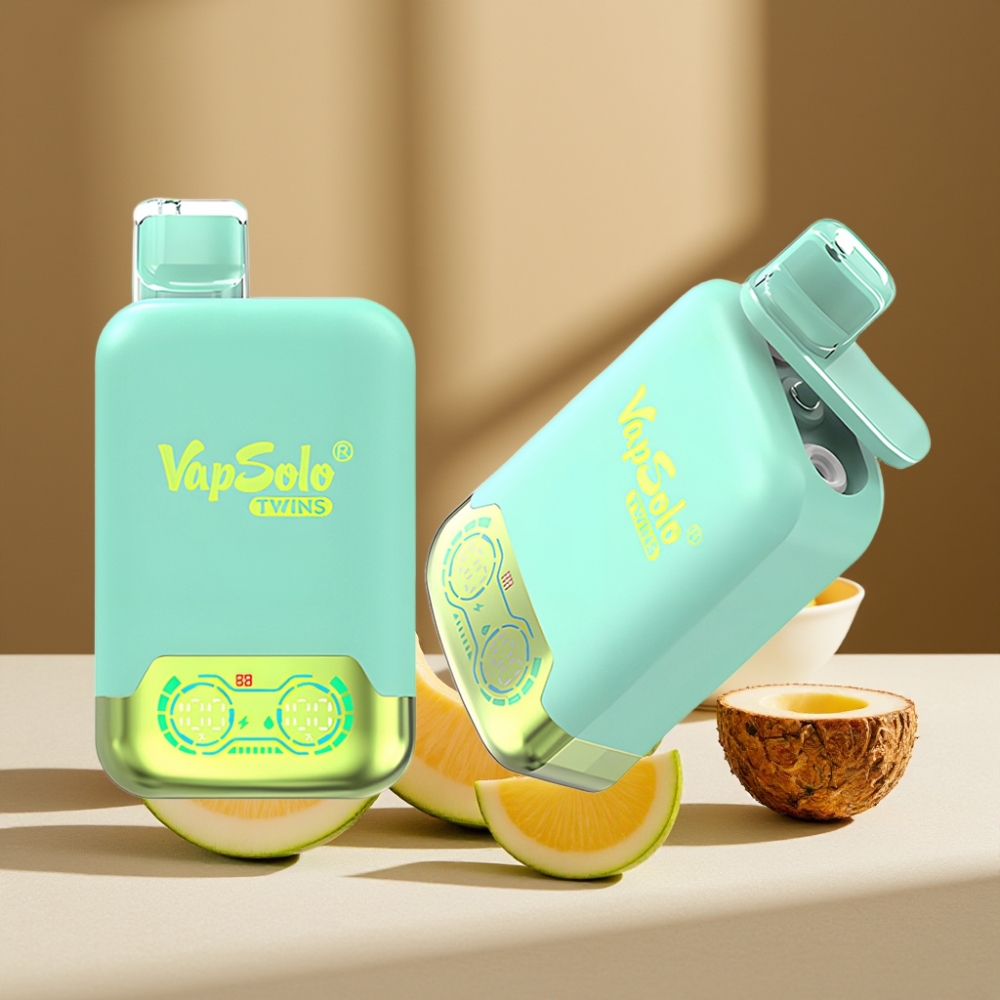 Vapsolo Twins 20000 Pufuri Triple Melon & Ananas Coconut 40ml 20mg/ml