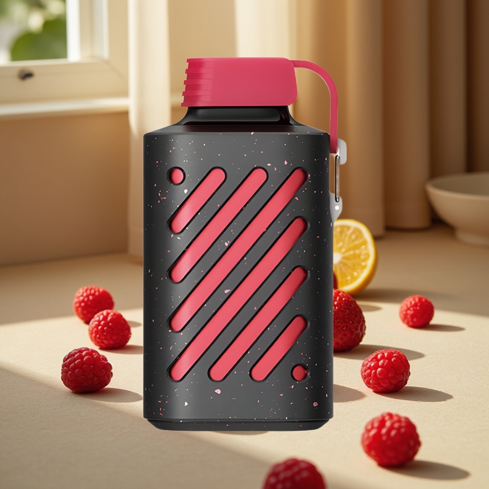 VOZOL GEAR 10000 Disposable Vape Capsuni Zmeură 10000 Pufări 20 ml Lichid