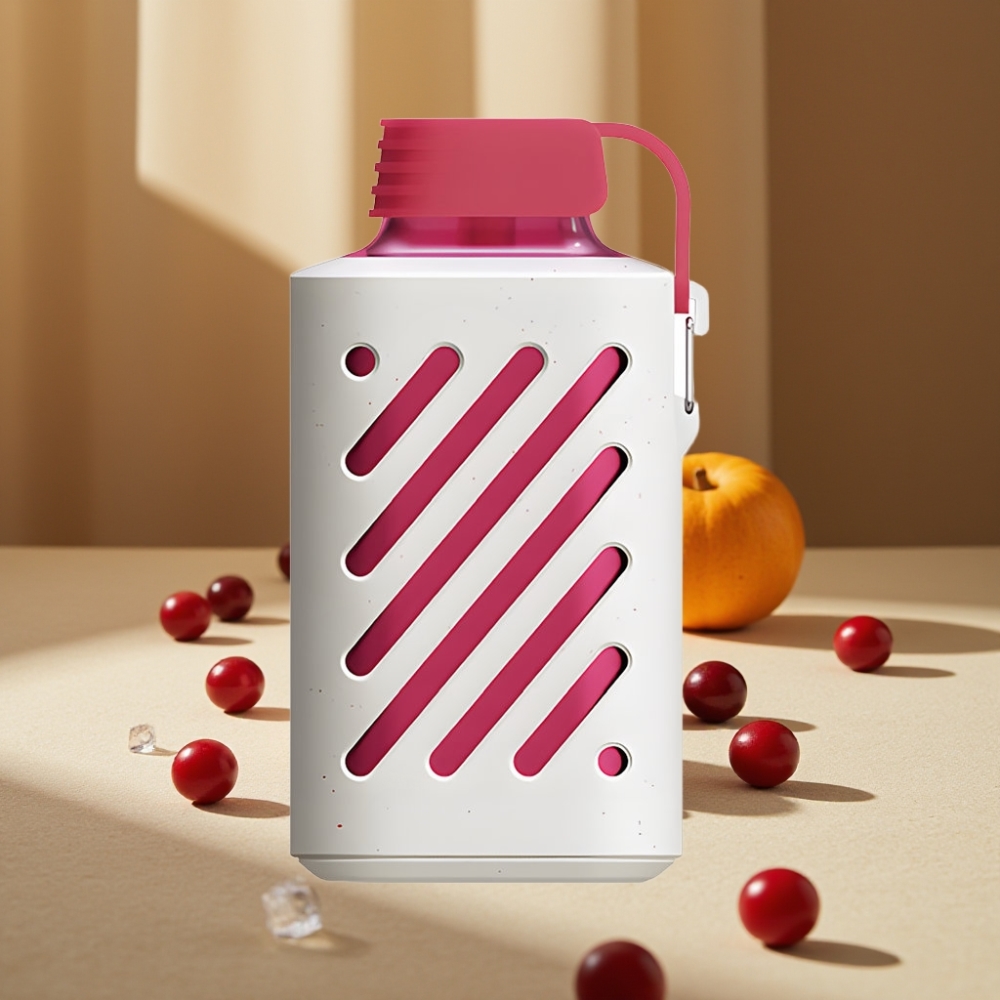 VOZOL GEAR 10000 Disposable Vape Cireșă Înghețată, 10000 Puffs, 20 ml E-liquid Capacity