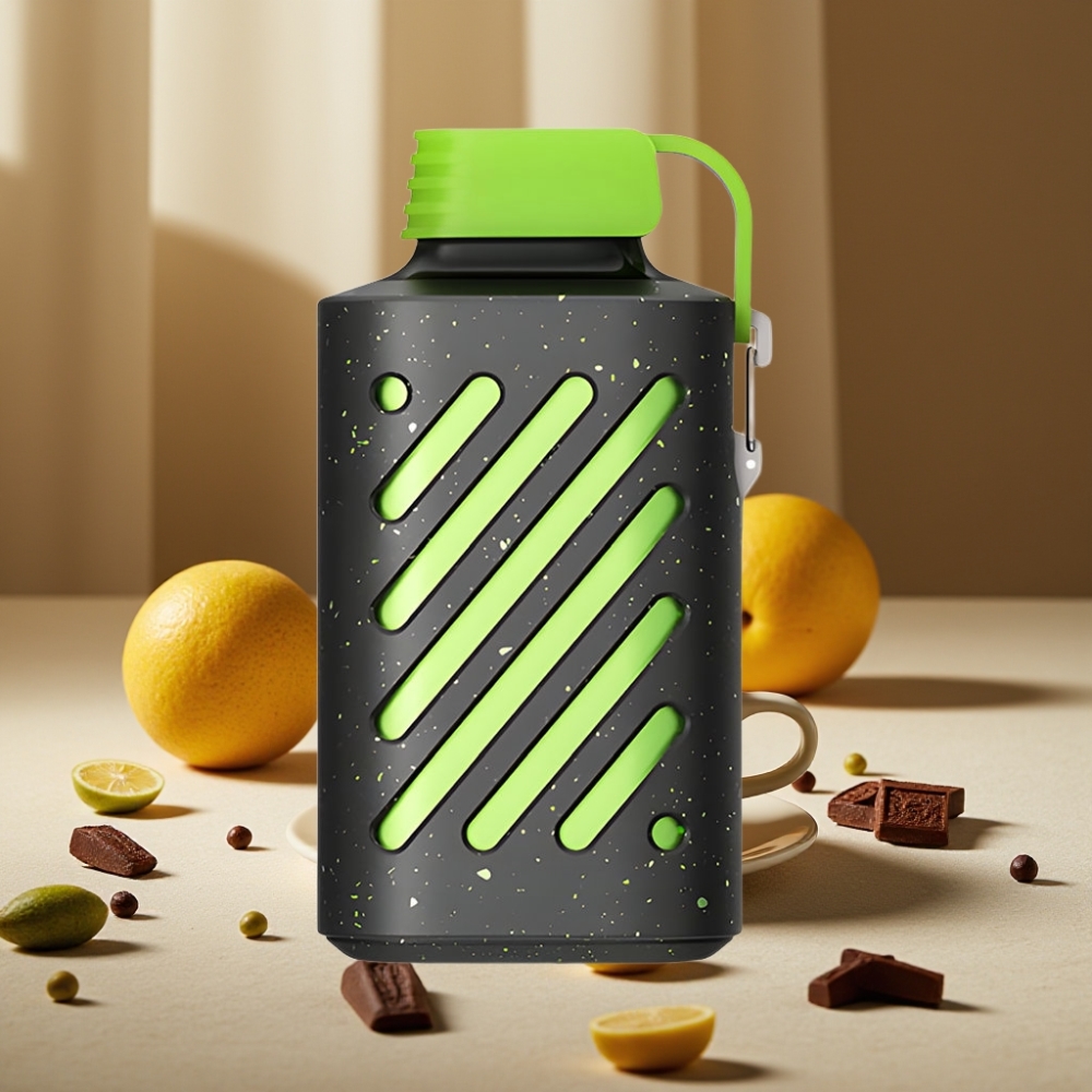 VOZOL GEAR 10000 Dispozabil Vape Ceai Verde Matcha Ciocolată Friscă, 10000 Pufuri, 20 ml Capacitate Lichid