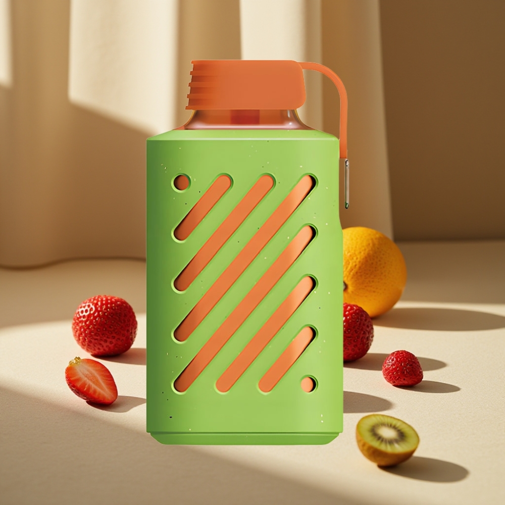 VOZOL GEAR 10000 Pufuri Dispozabil Capsula Protectie Gust Capsului, 20ml Capacitate Lichid, Aroma Capsuni Kiwi