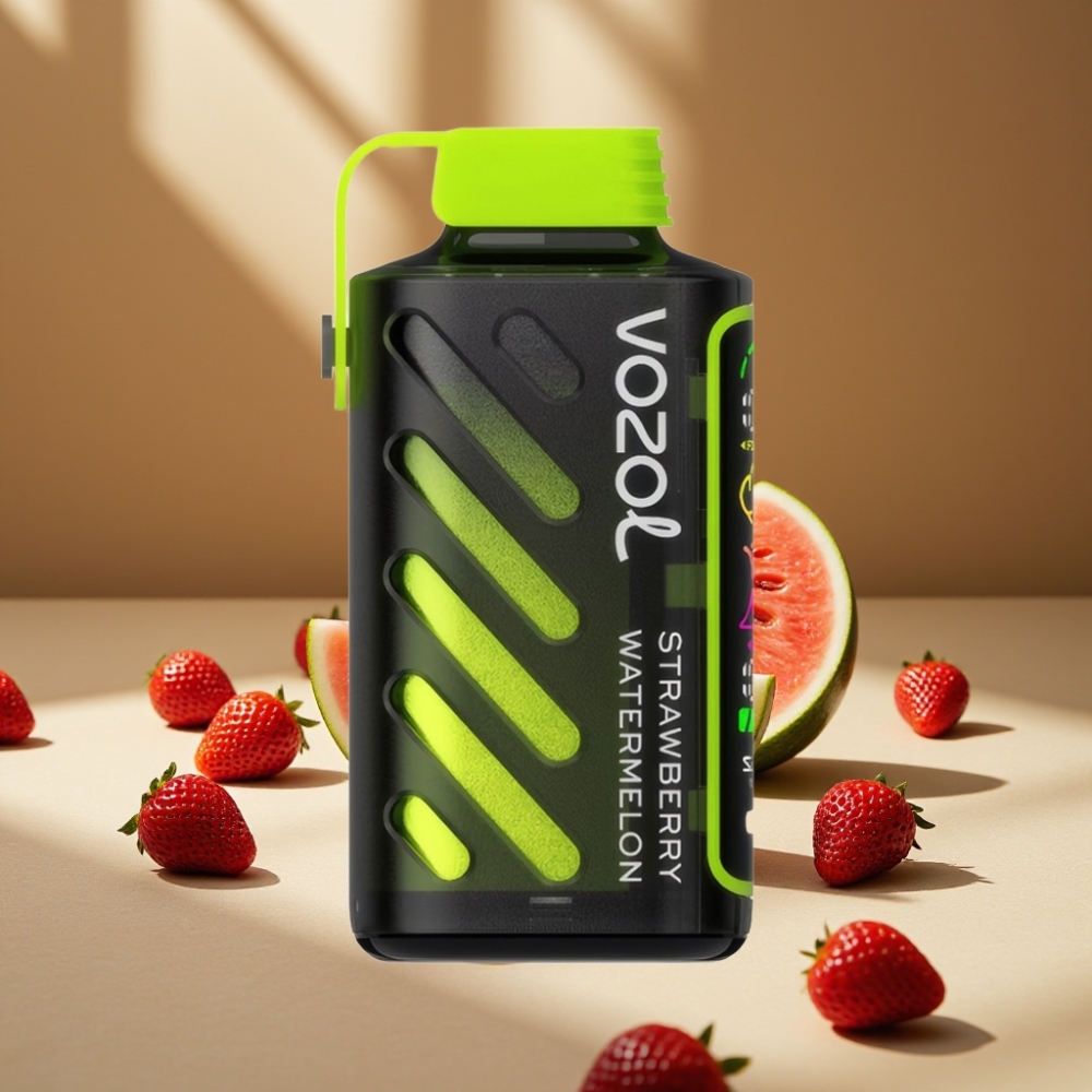 VOZOL Gear Power 20000 Puffs Capsuni Pepene Galben, 20mL, 5% Nicotină