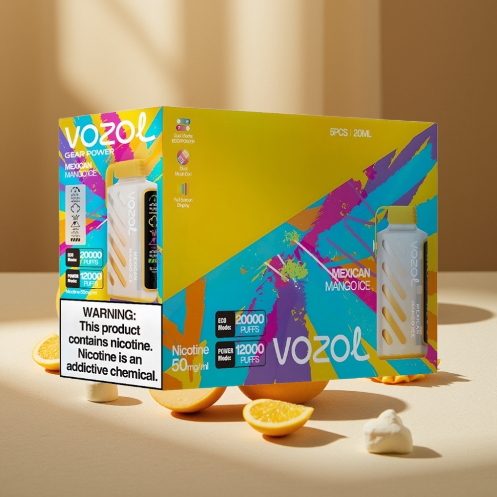 VOZOL Gear Power 20000 Puffs Mango Mexican Ice 20mL 5%(50mg)
