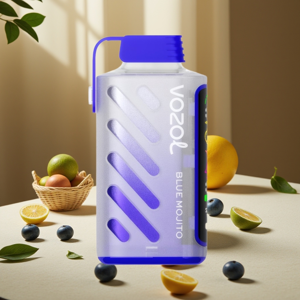 VOZOL Gear Power 20000 Puffs Mojito Albastru 20mL Dual Mesh Coil