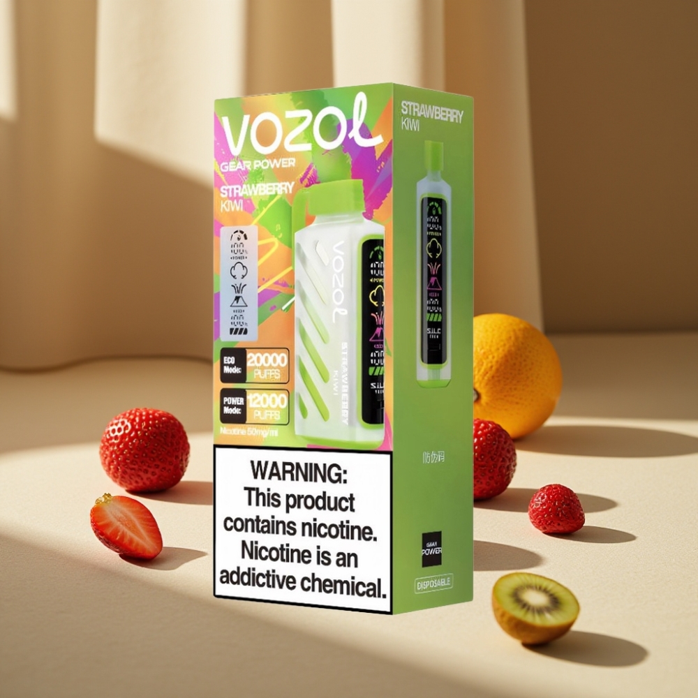 VOZOL Gear Power 20000 Pufuri Afine Kiwi, 20mL, 5% Nicotină