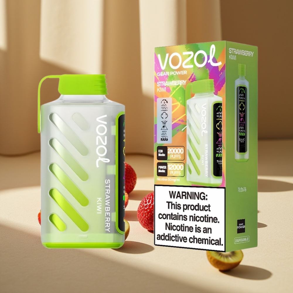 VOZOL Gear Power 20000 Pufuri Afine Kiwi, 20mL, 5% Nicotină