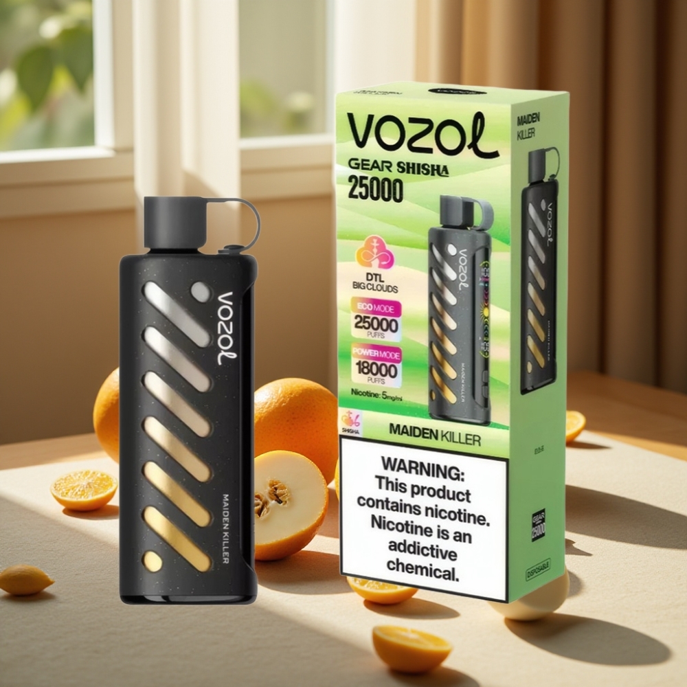VOZOL Gear Shisha 25000 Puffs Maiden Killer 1000mAh 5mg/ml